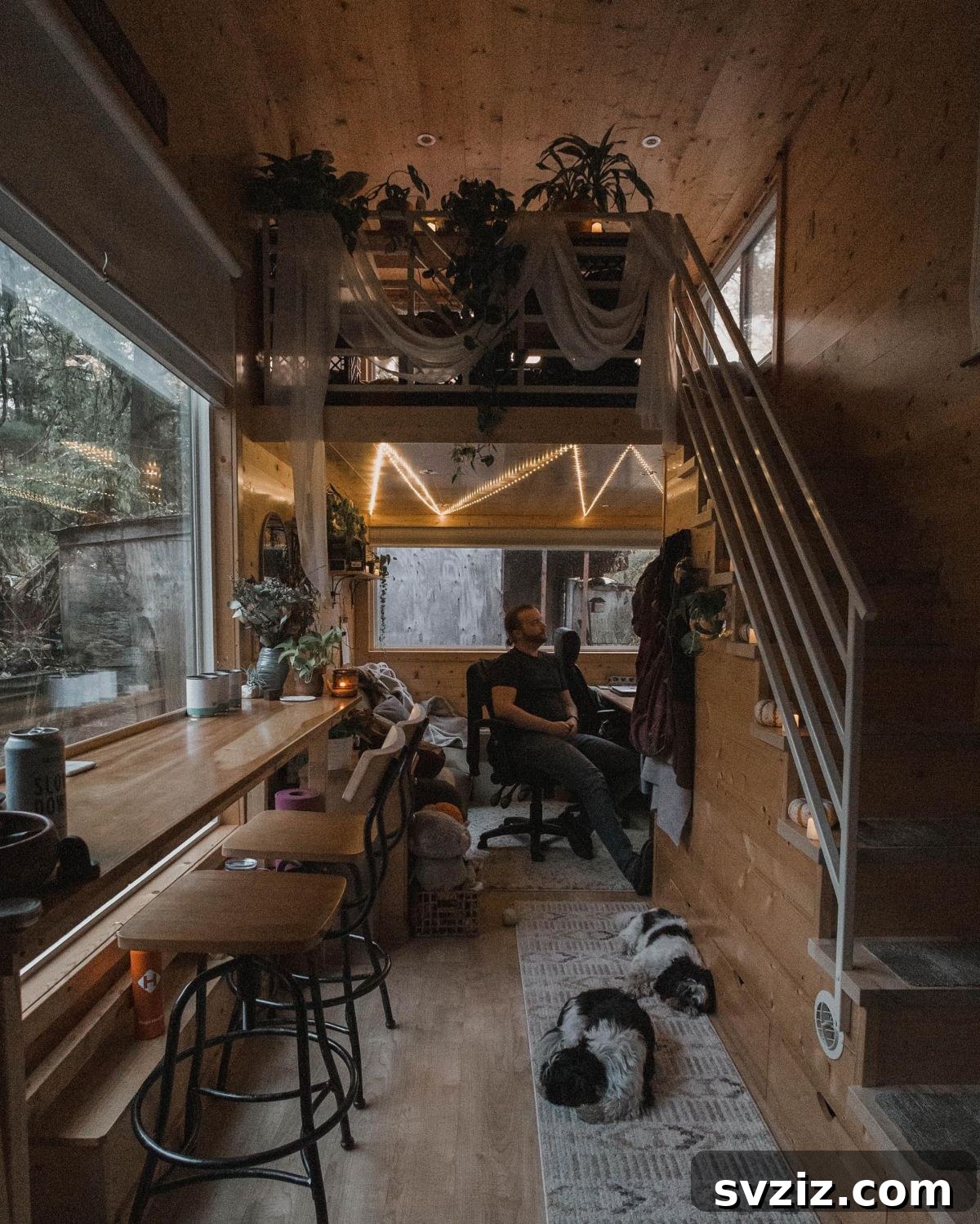 Ingenious Storage Hacks from Tiny Homes 5 Tiny Home Hanging Laundry Space