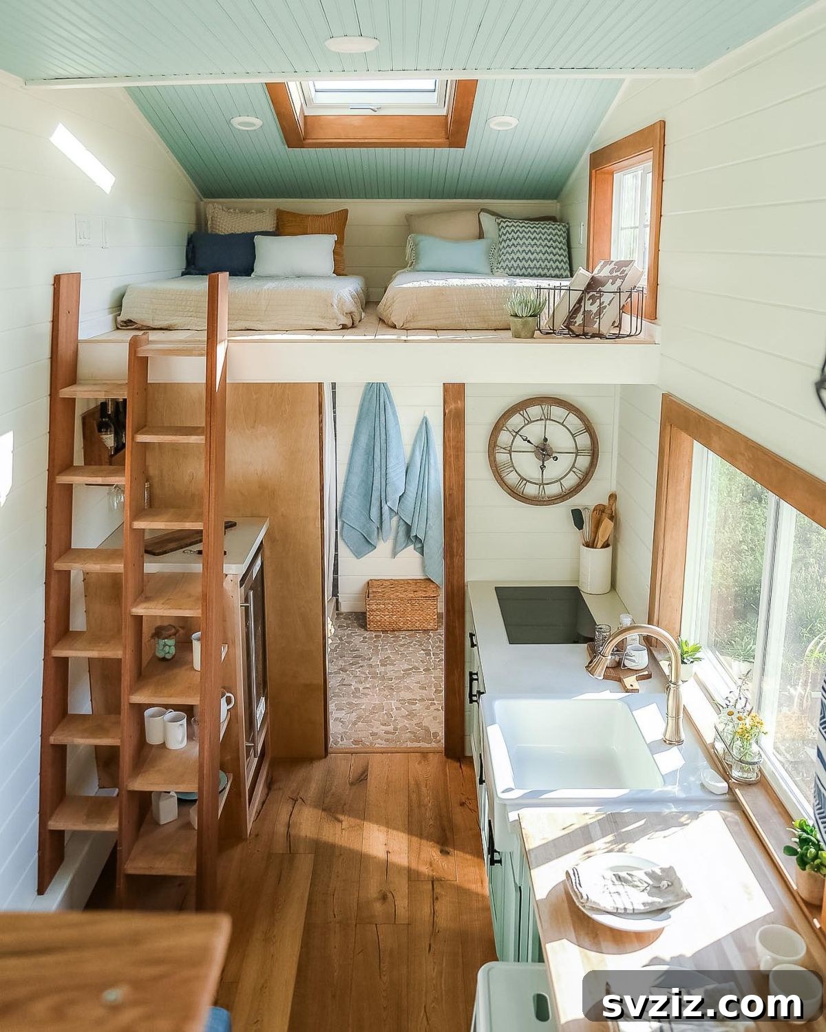 Ingenious Storage Hacks from Tiny Homes 6 Tiny Home Platform Bedroom