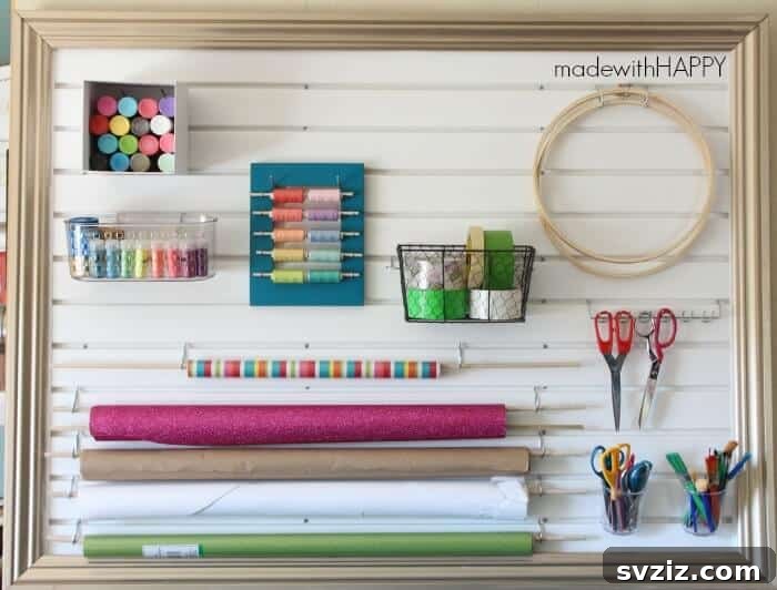 31 Dollar Store DIY Craft Room Organization Hacks 11 img 26553 10