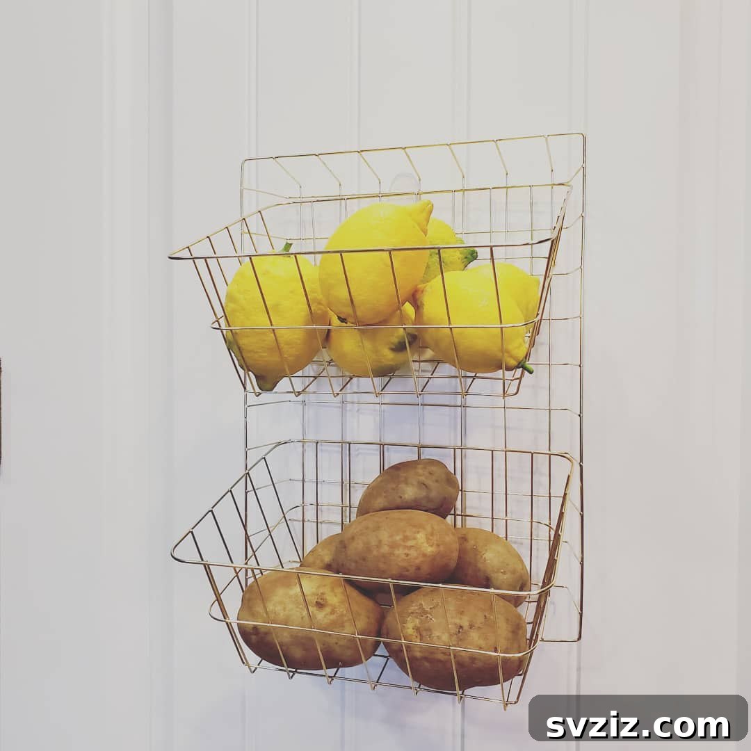  DIY Produce Holders