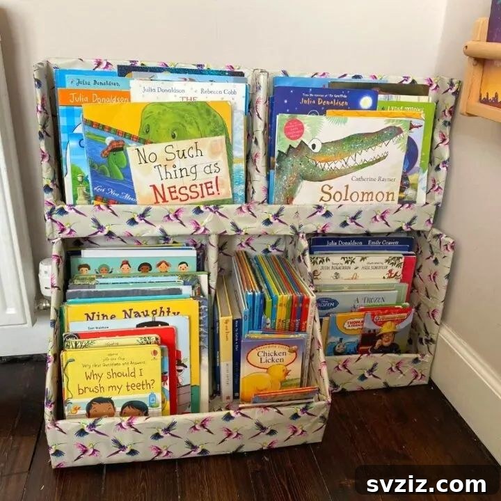 DIY Bookshelves