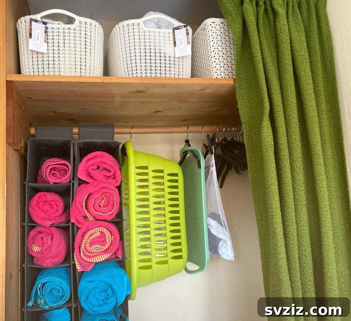 31 Genius Vertical Storage Hacks 11 Vertical hangers used for storing multiple items in a compact closet