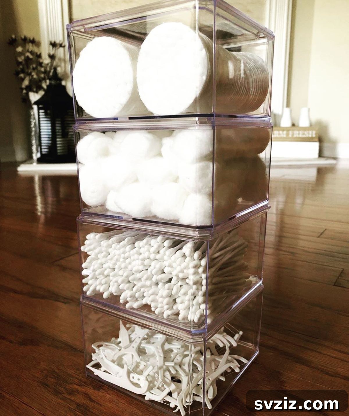 31 Genius Vertical Storage Hacks 18 Stackable clear storage boxes for organizing beauty products