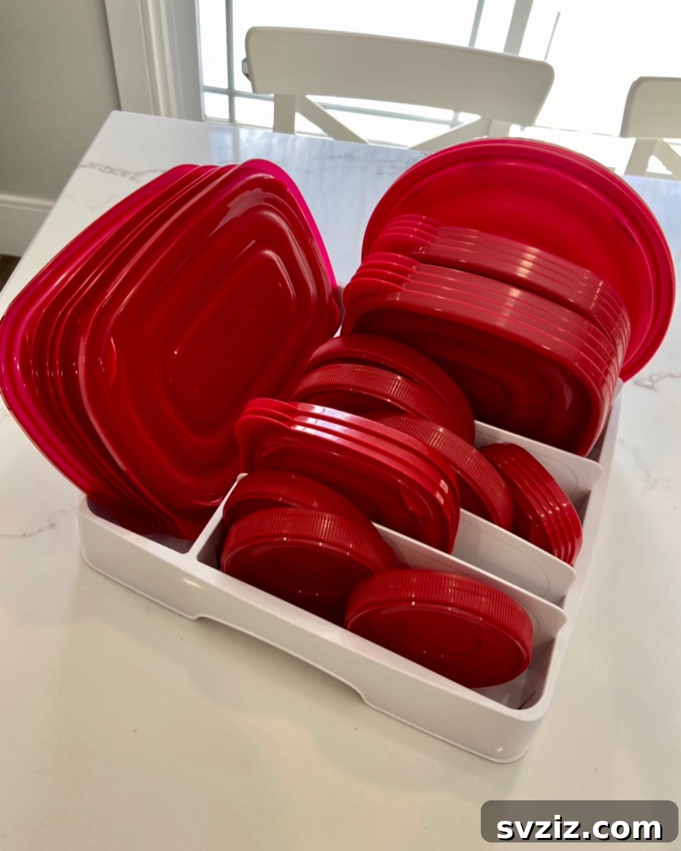 lid organizer