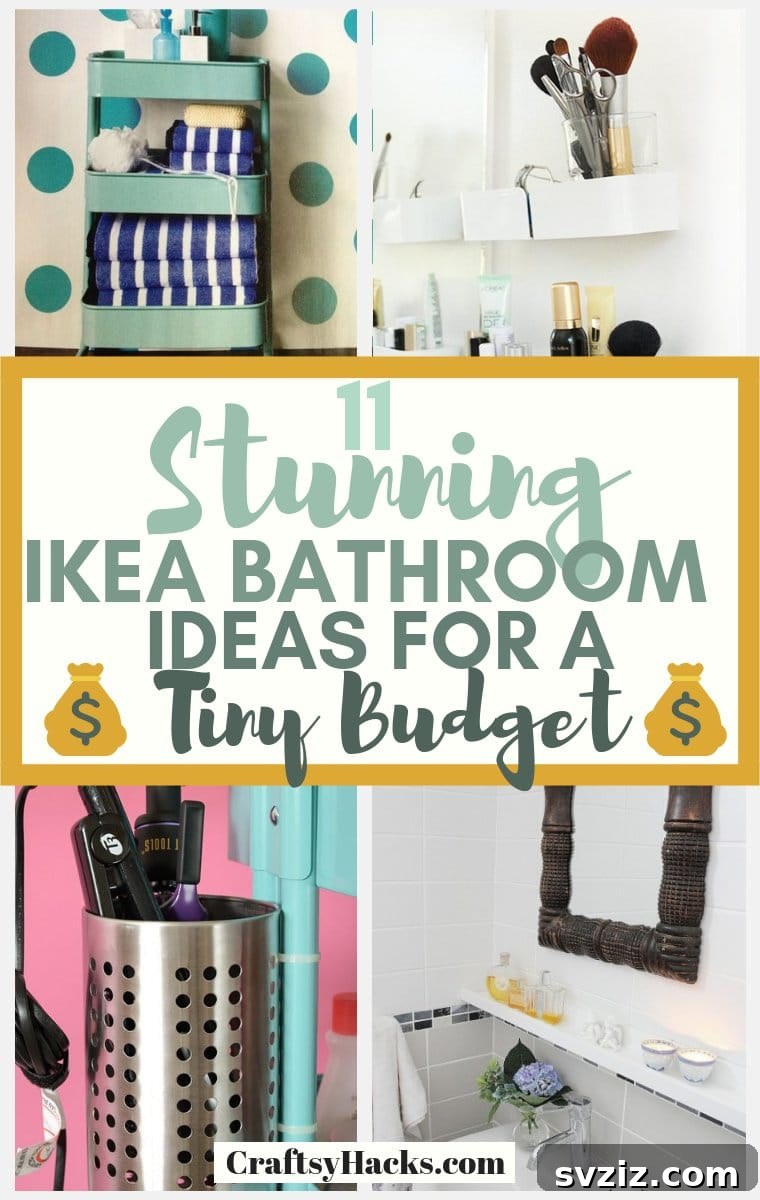 Stunning IKEA Bathroom Ideas for a Tiny Budget