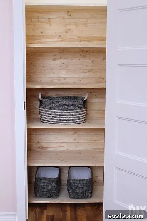 Design Your Organized Oasis: Stylish DIY Projects 13 DIY Closet Shelving