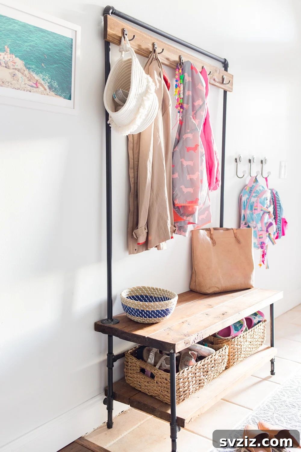 Design Your Organized Oasis: Stylish DIY Projects 14 DIY Entryway Stand