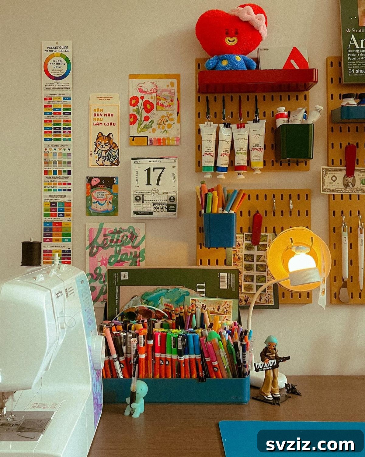 21 Genius Office Supply Organization Solutions 13 pegboard