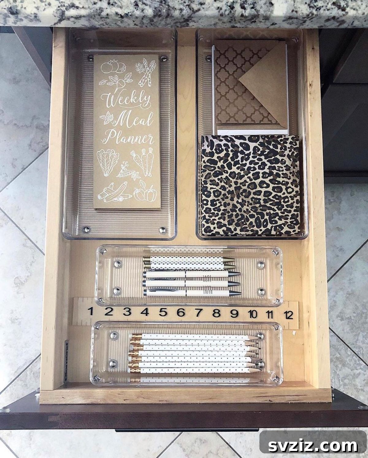 21 Genius Office Supply Organization Solutions 3 Acrylic Organizers