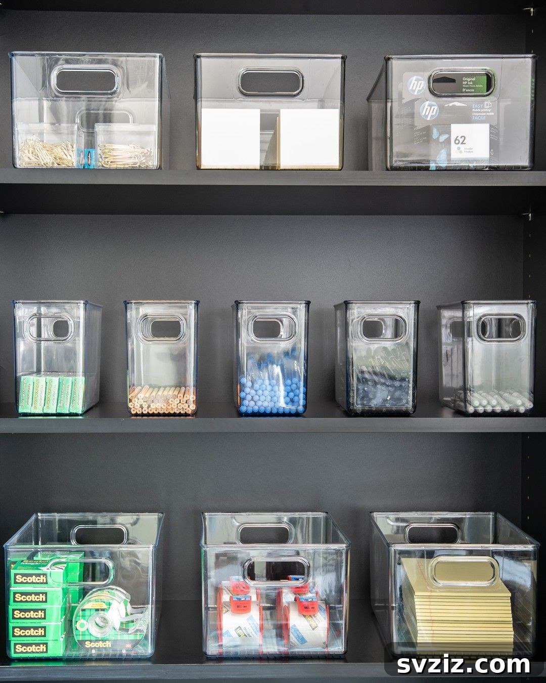 21 Genius Office Supply Organization Solutions 22 storage bins