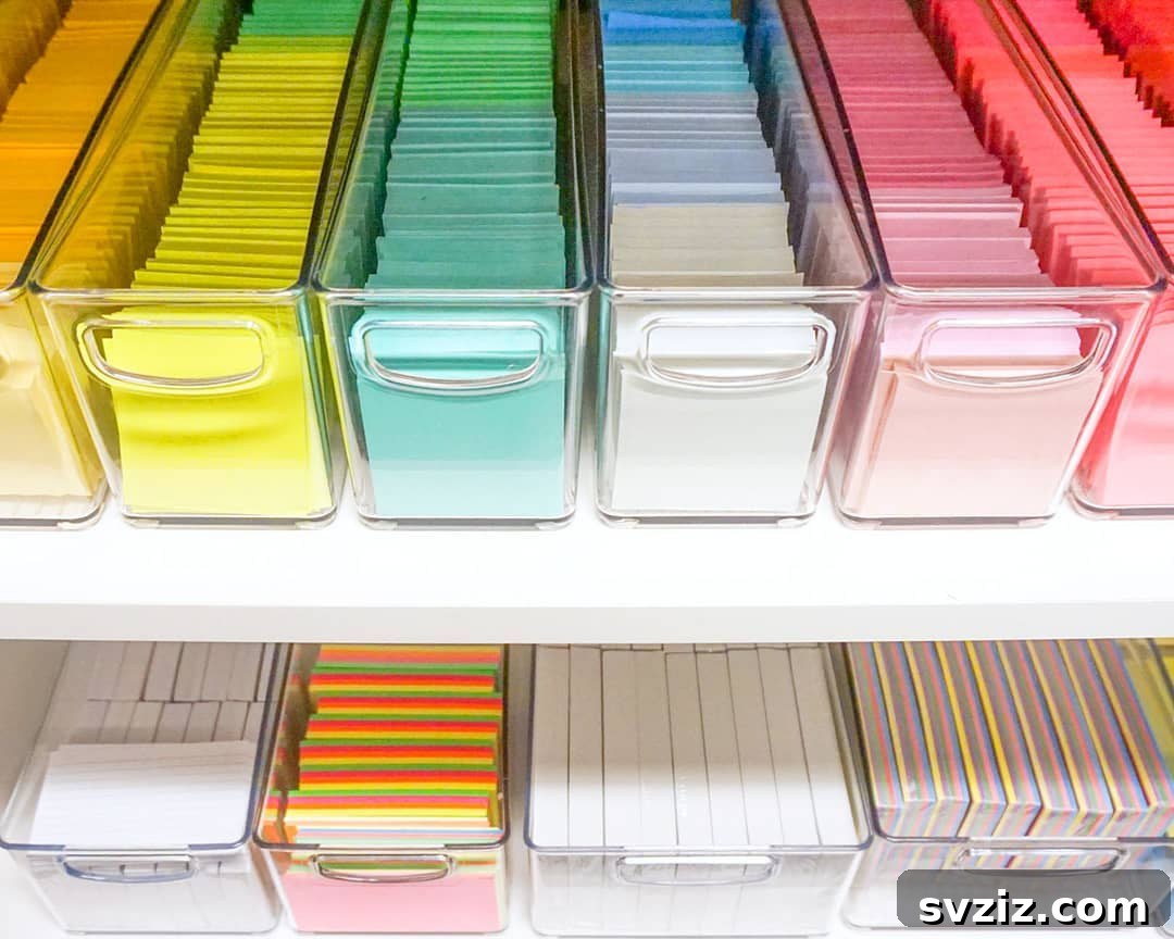 21 Genius Office Supply Organization Solutions 10 Color-Coded Post-Its