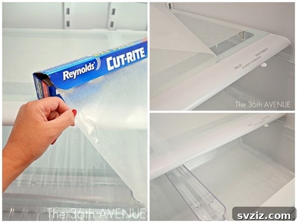 18 Smart Fridge Organization Secrets 13 Plastic Wrap for Easy Fridge Cleaning