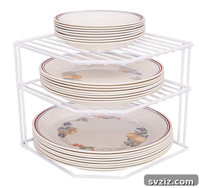 18 Smart Fridge Organization Secrets 19 Corner Shelf for Stacking Plates in Fridge