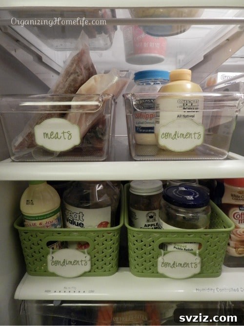 18 Smart Fridge Organization Secrets 9 Colorful Labels for Fridge Organization