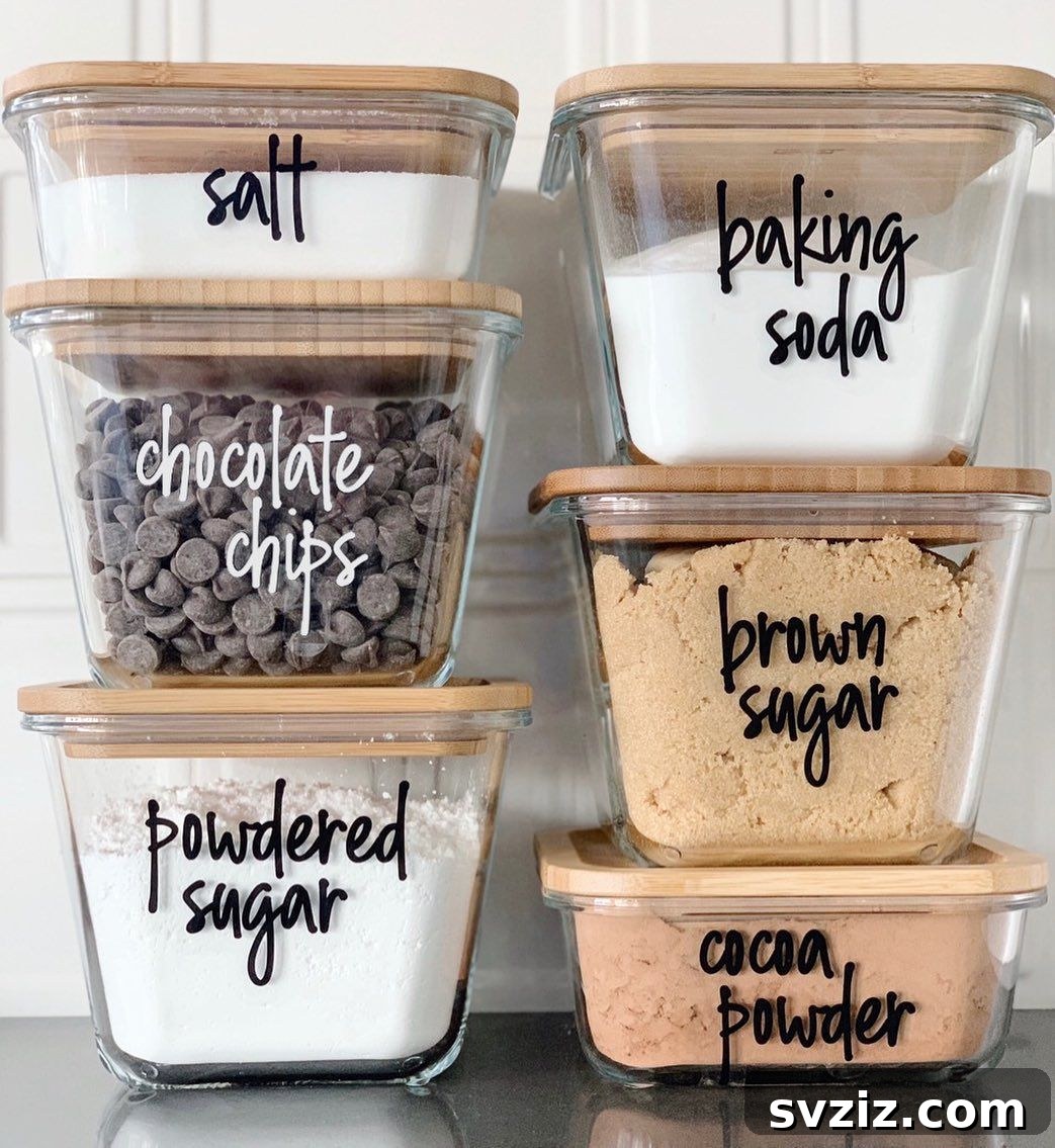 Brilliant IKEA Kitchen Storage Solutions 20 Stylish IKEA glass containers with wooden lids for kitchen organization