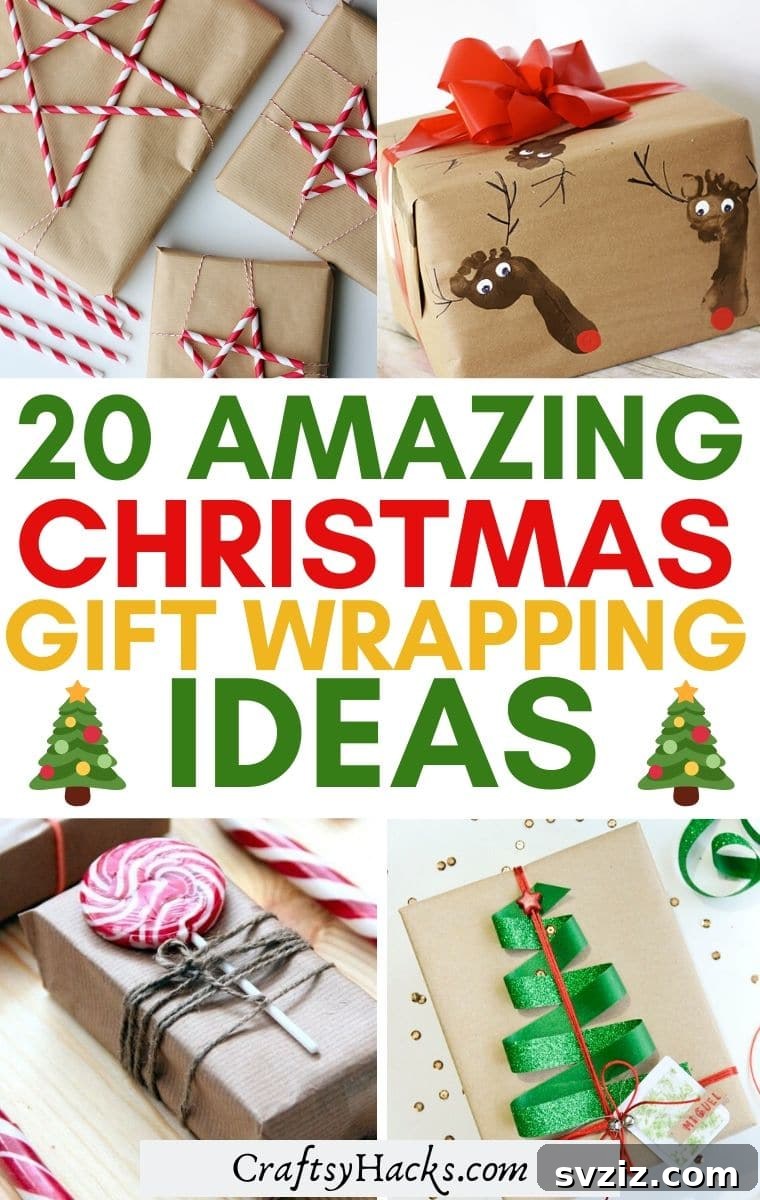 20 Creative Christmas Gift Wrapping Designs 2 pretty gift wrapping christmas