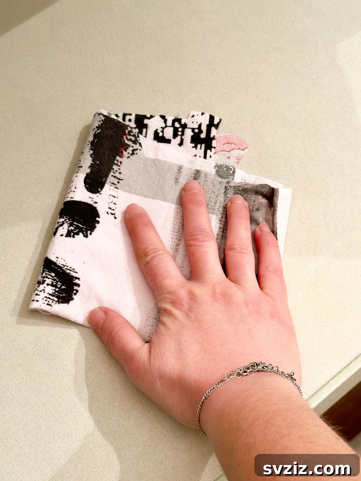Transform old pillowcases into reusable cleaning cloths