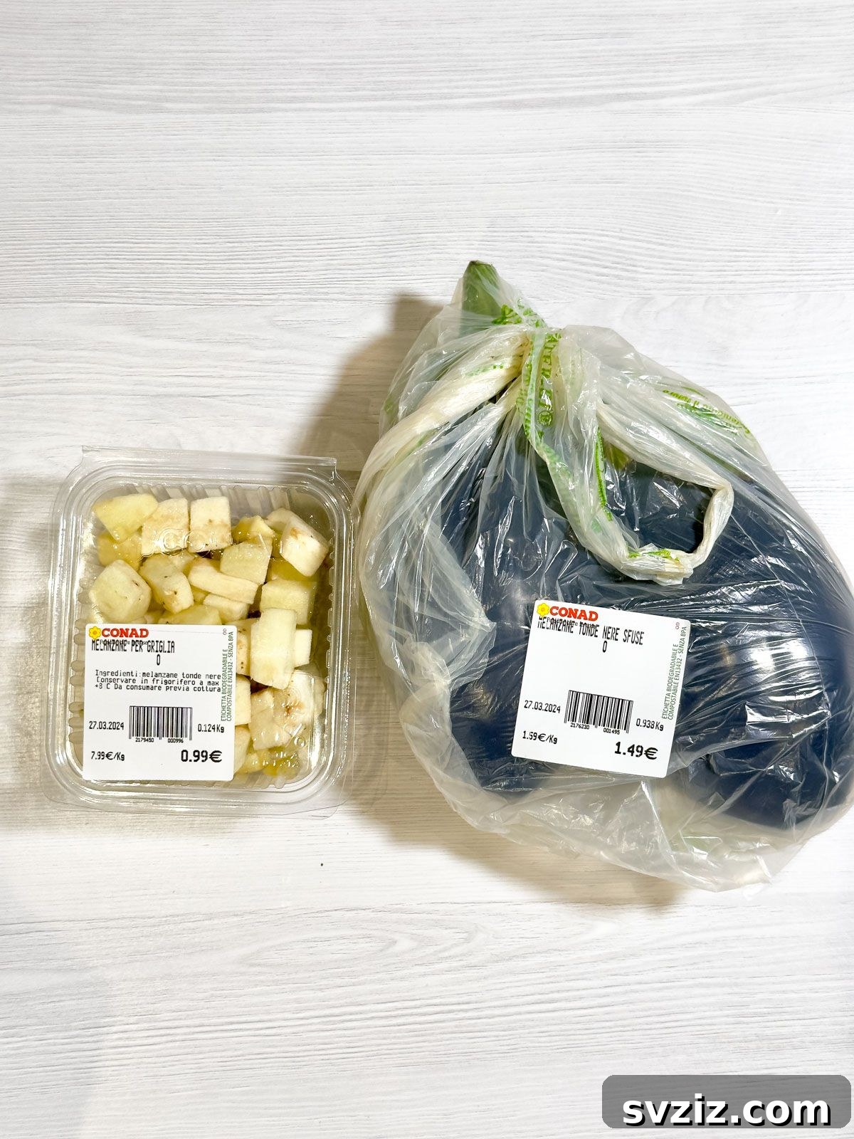 Buy whole fresh vegetables and fruits to save money