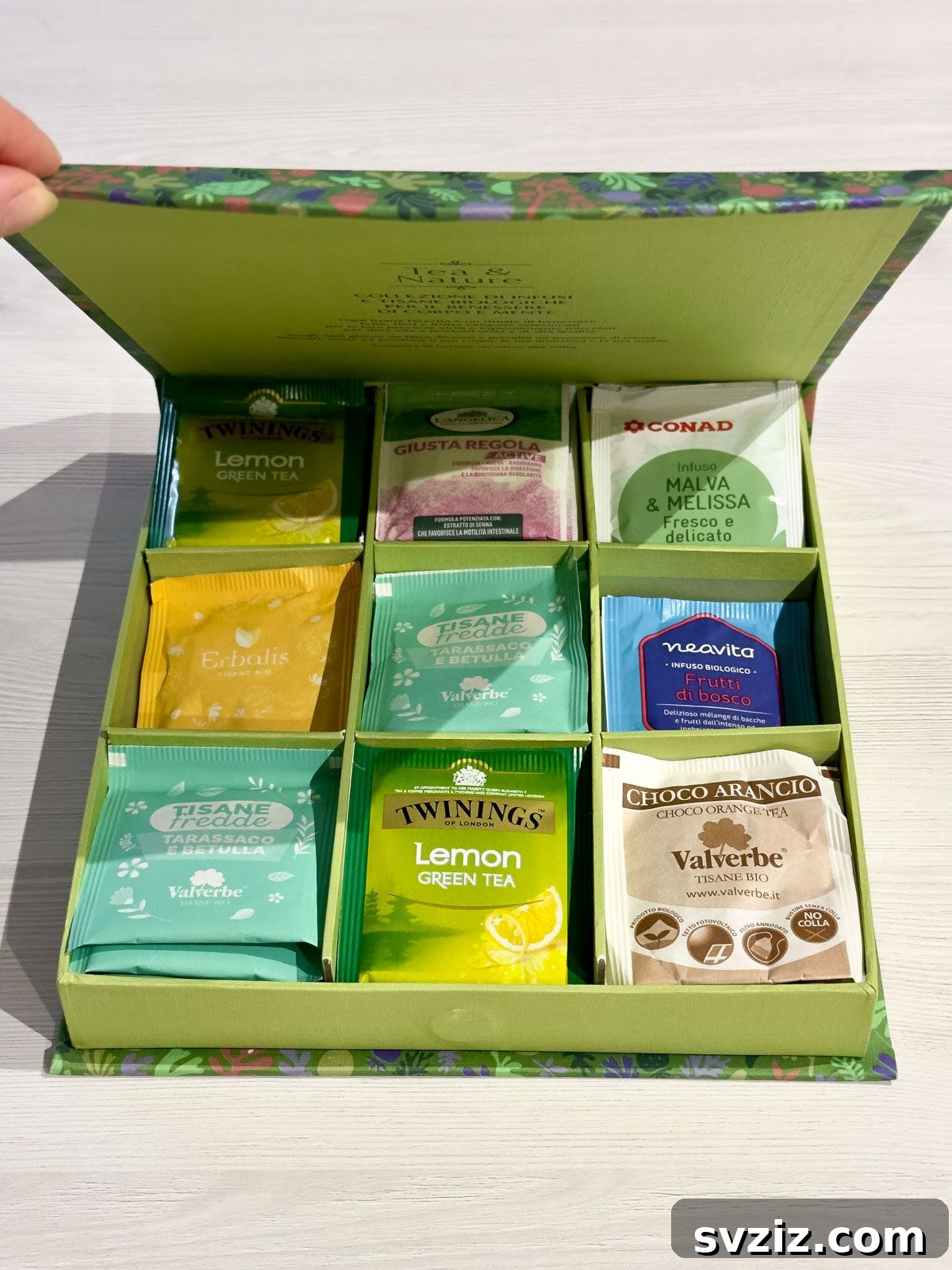 Store Tea Bags in a Tea Organizer - elegant kitchen storage