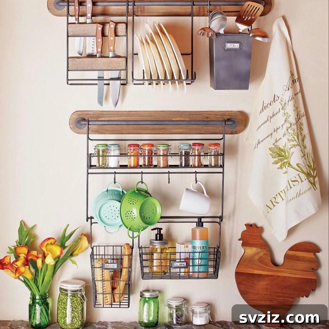 31 Ingenious Kitchen Counter Organization Secrets 27 Wall Space Kitchen Organization