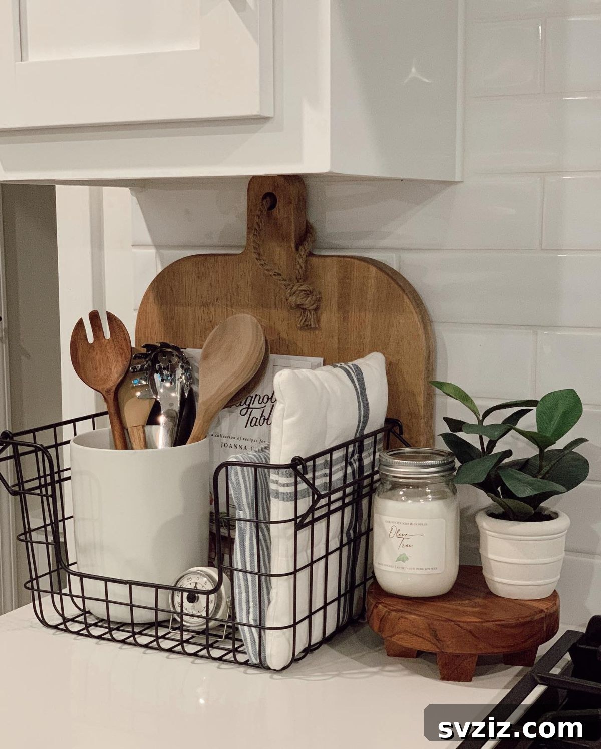 31 Ingenious Kitchen Counter Organization Secrets 6 Wire Basket Kitchen Counter Storage