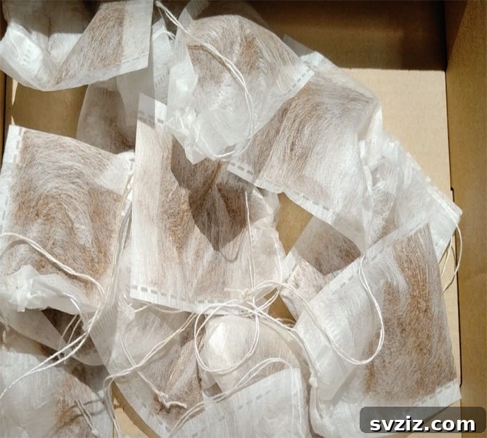 Freshen Fridge with Tea Bag for odor absorption