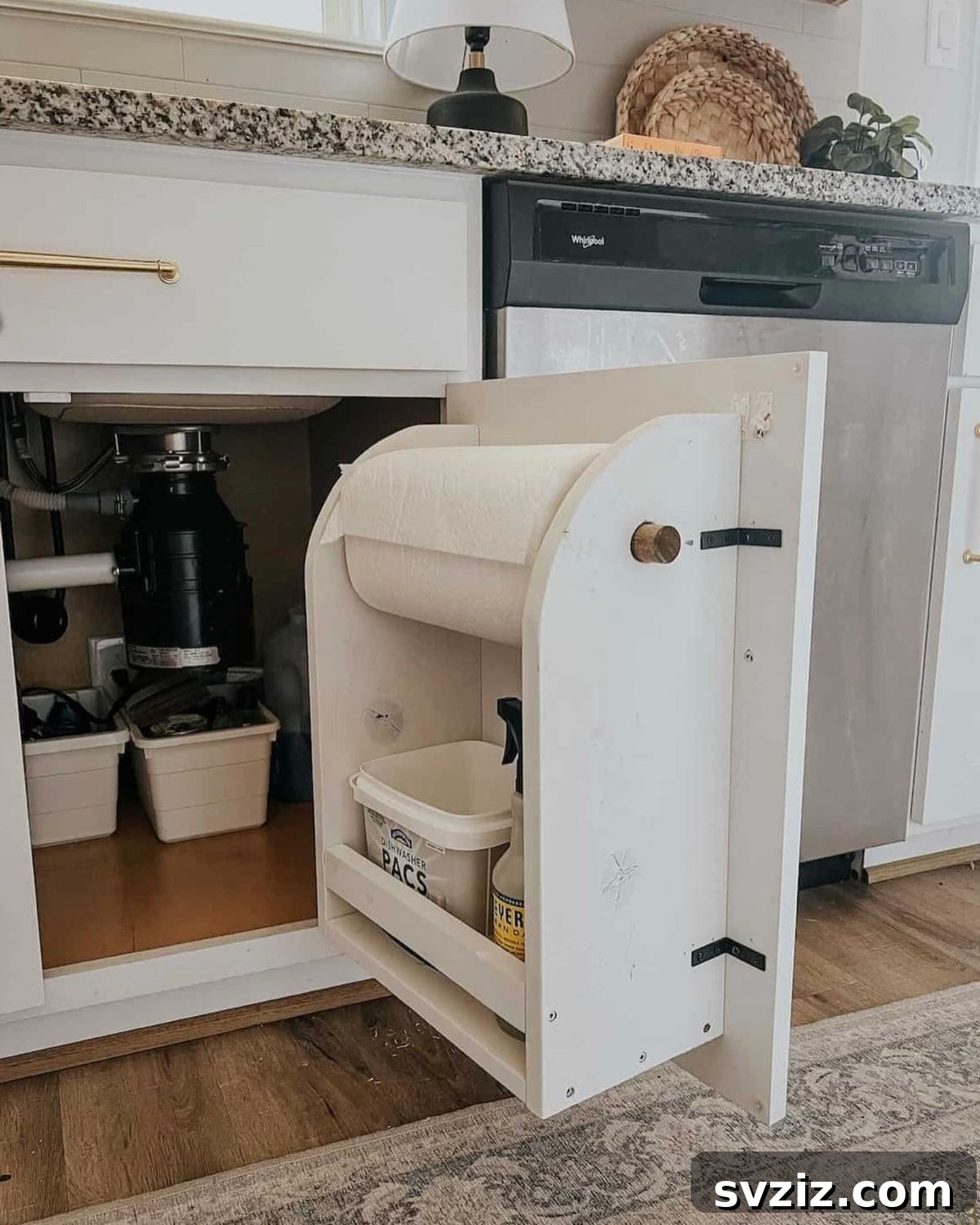 Kitchen Cabinet Door Organizer for extra storage