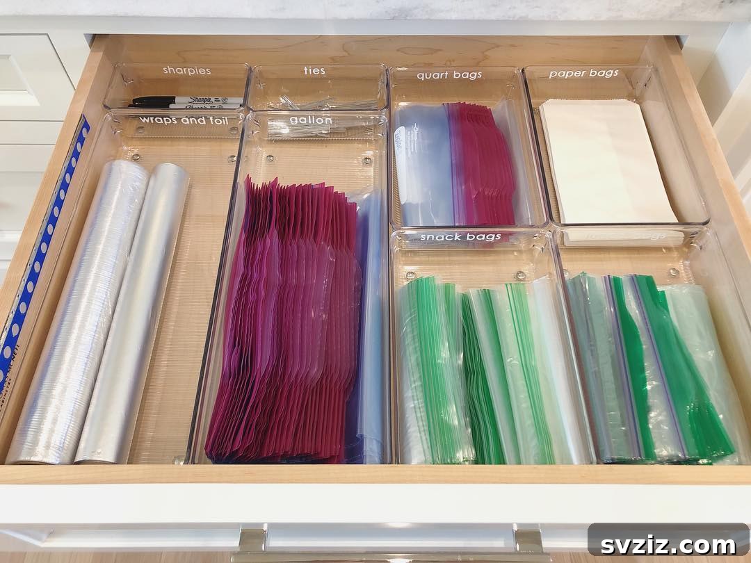 Tame Your Kitchen Drawers 21 Brilliant Organization Ideas 20 labeled sections
