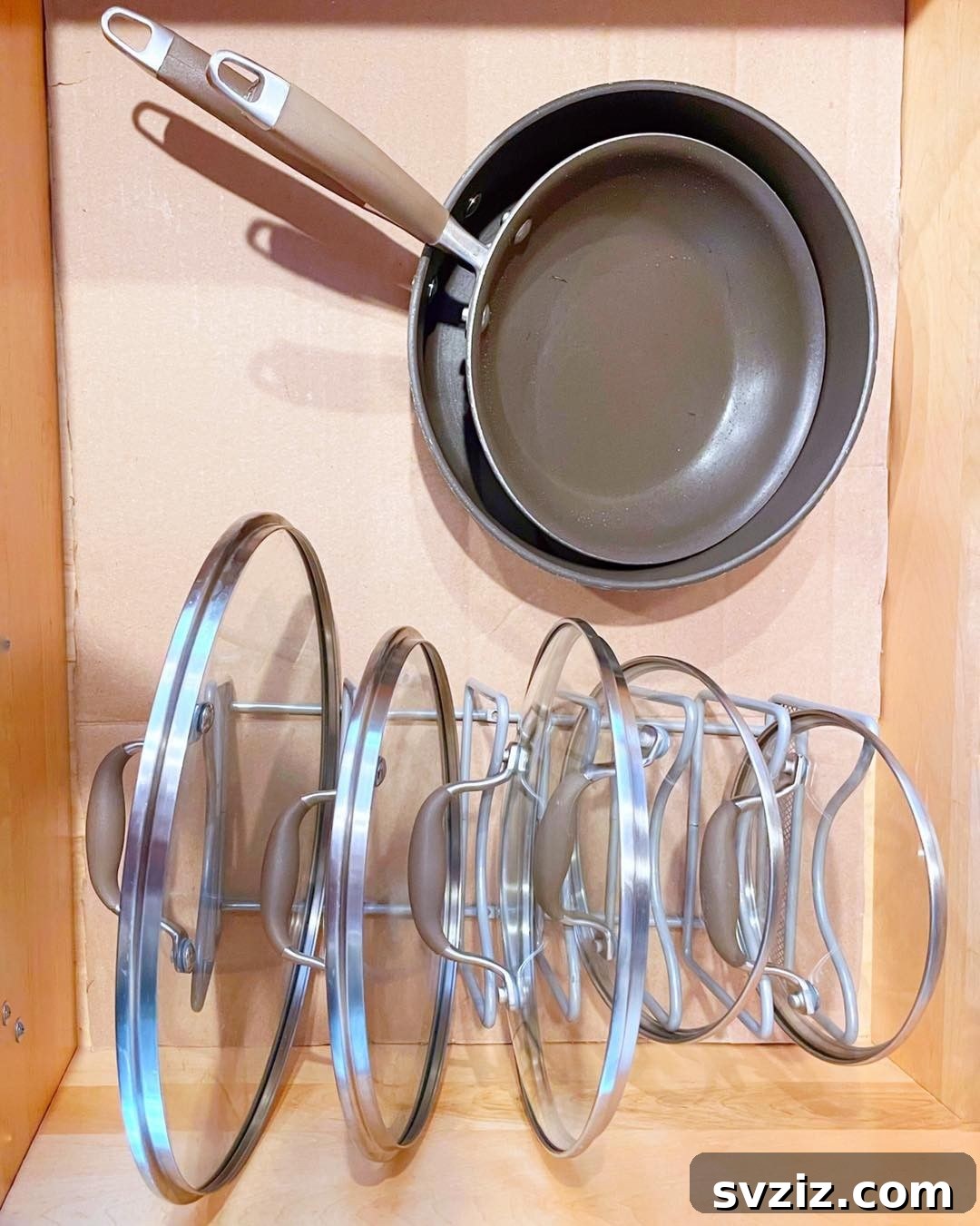 Tame Your Kitchen Drawers 21 Brilliant Organization Ideas 21 pot lid organizers