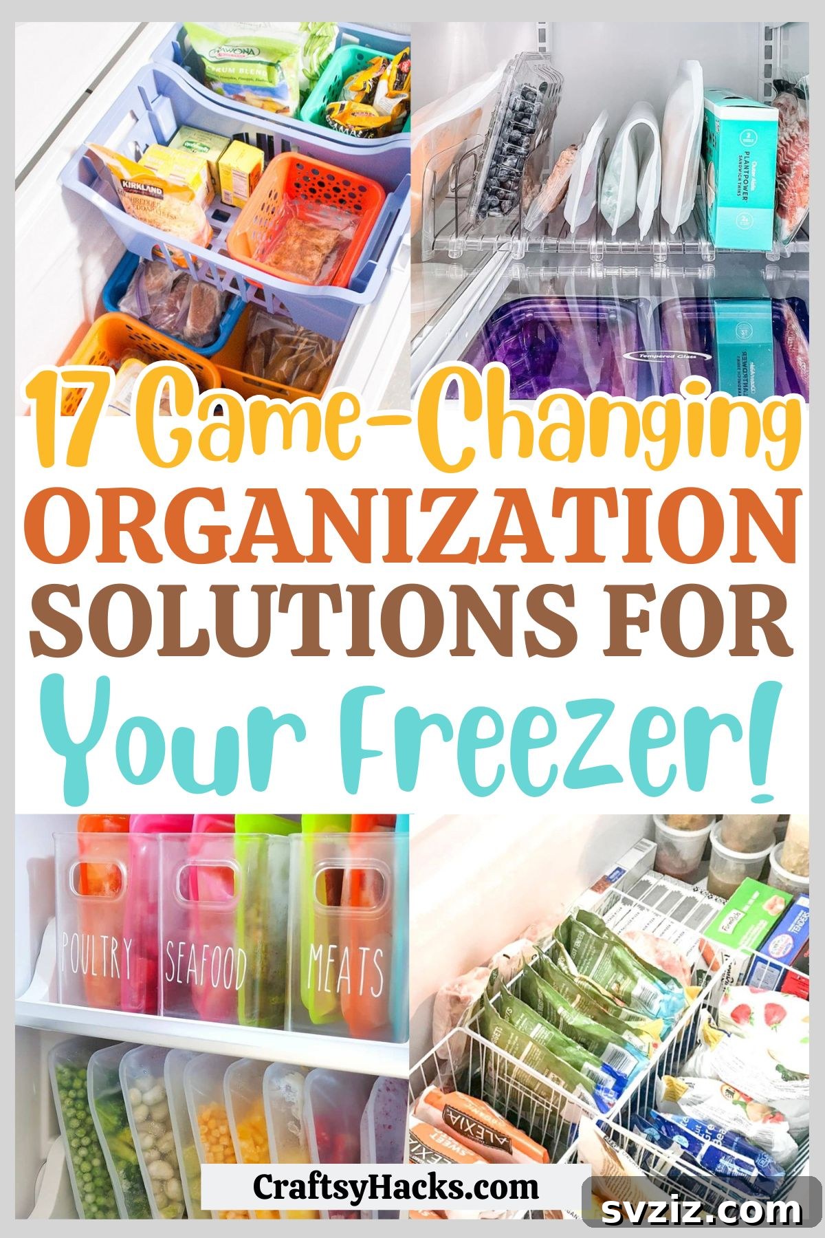 Freezer Organizing Ideas