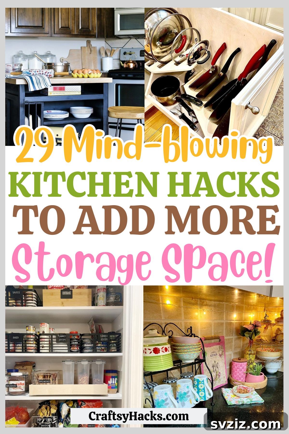 Maximize Kitchen Space 29 Genius Hacks 2 space saving ideas for kitchen