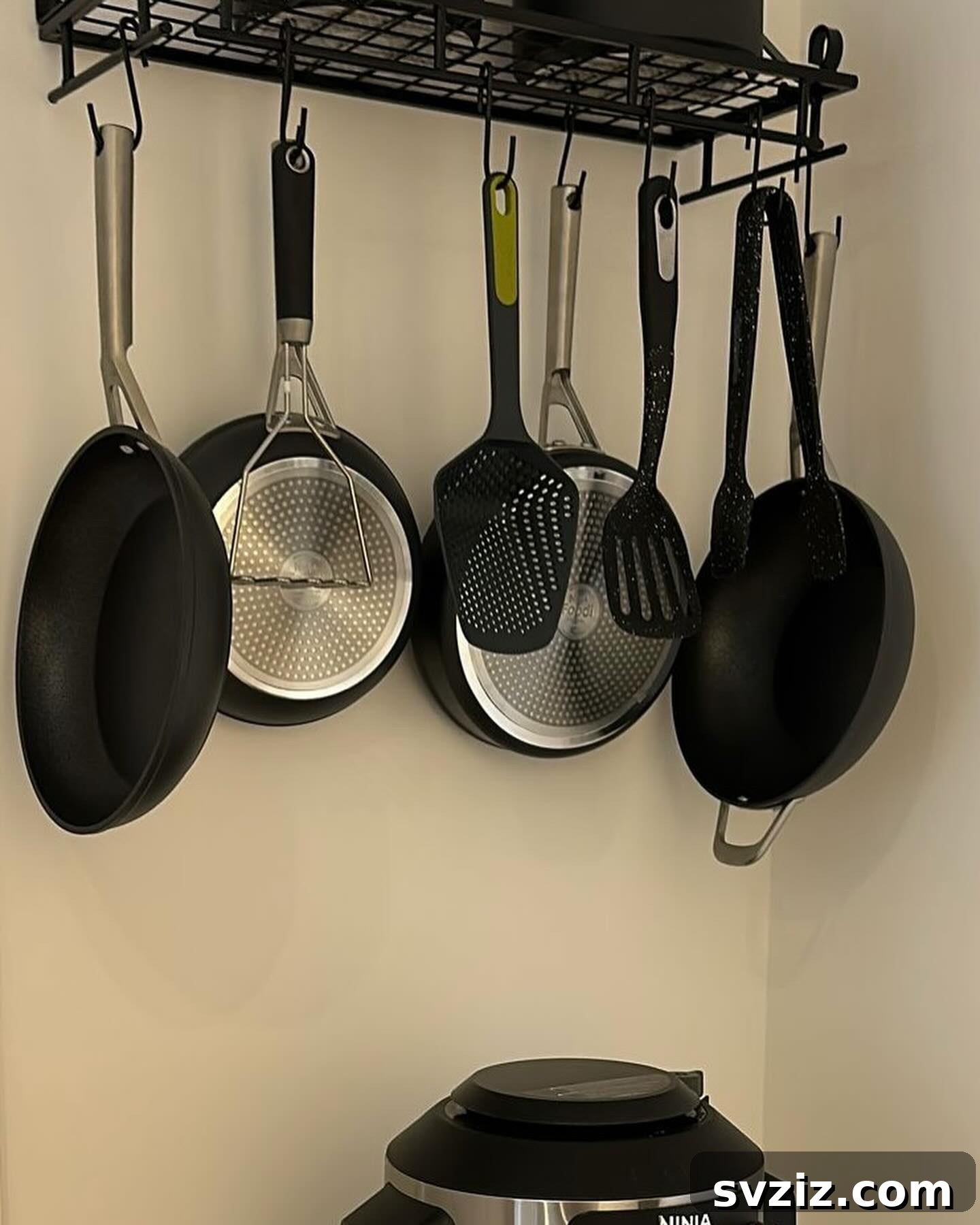 Maximize Kitchen Space 29 Genius Hacks 15 hang pots and pans