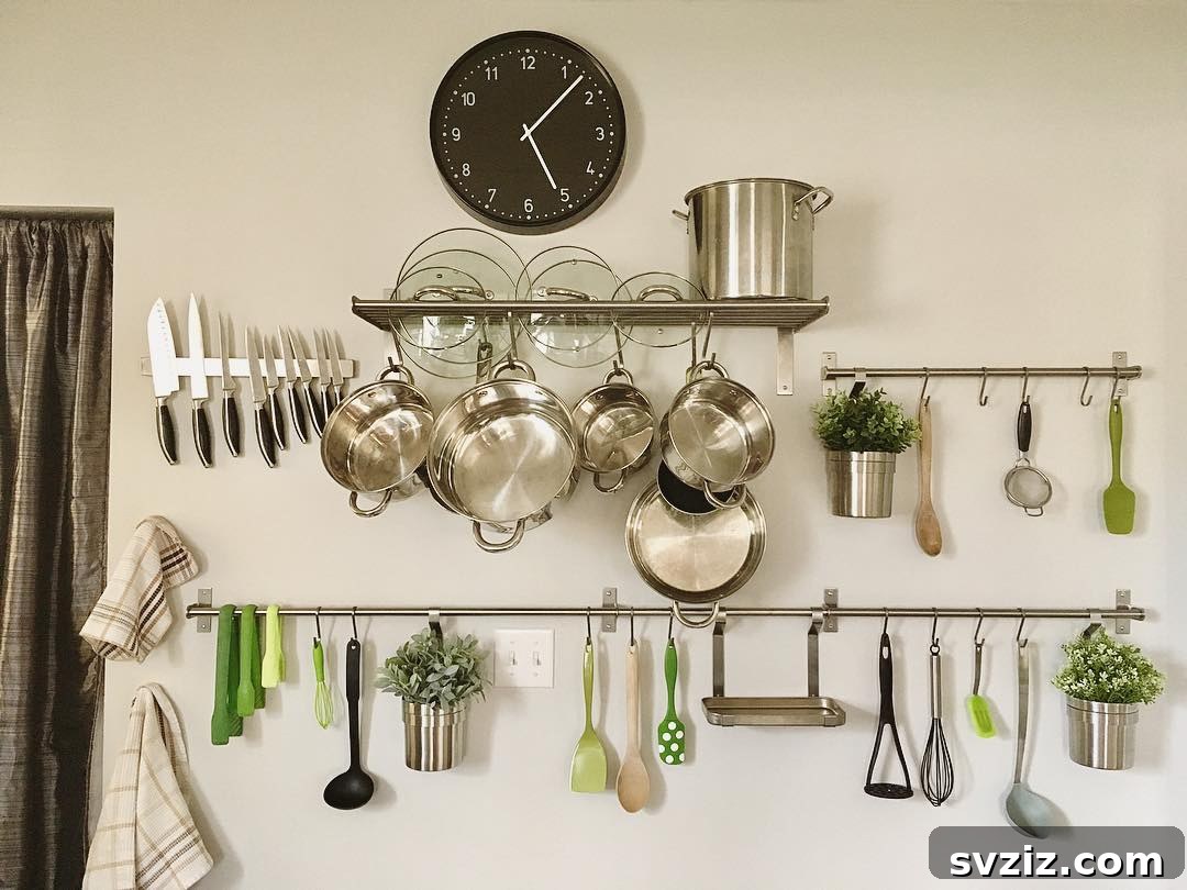 Maximize Kitchen Space 29 Genius Hacks 29 wall storage