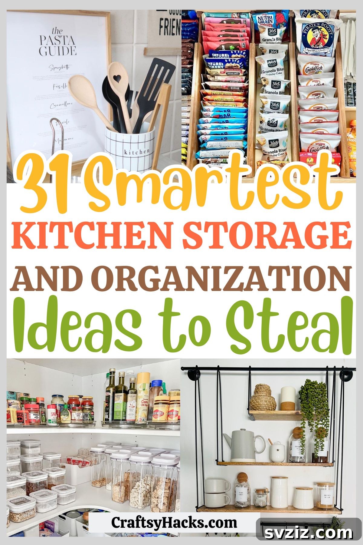 Maximize Your Kitchen Space 31 Genius Storage Hacks 2 Kitchen Storage and Organization Ideas