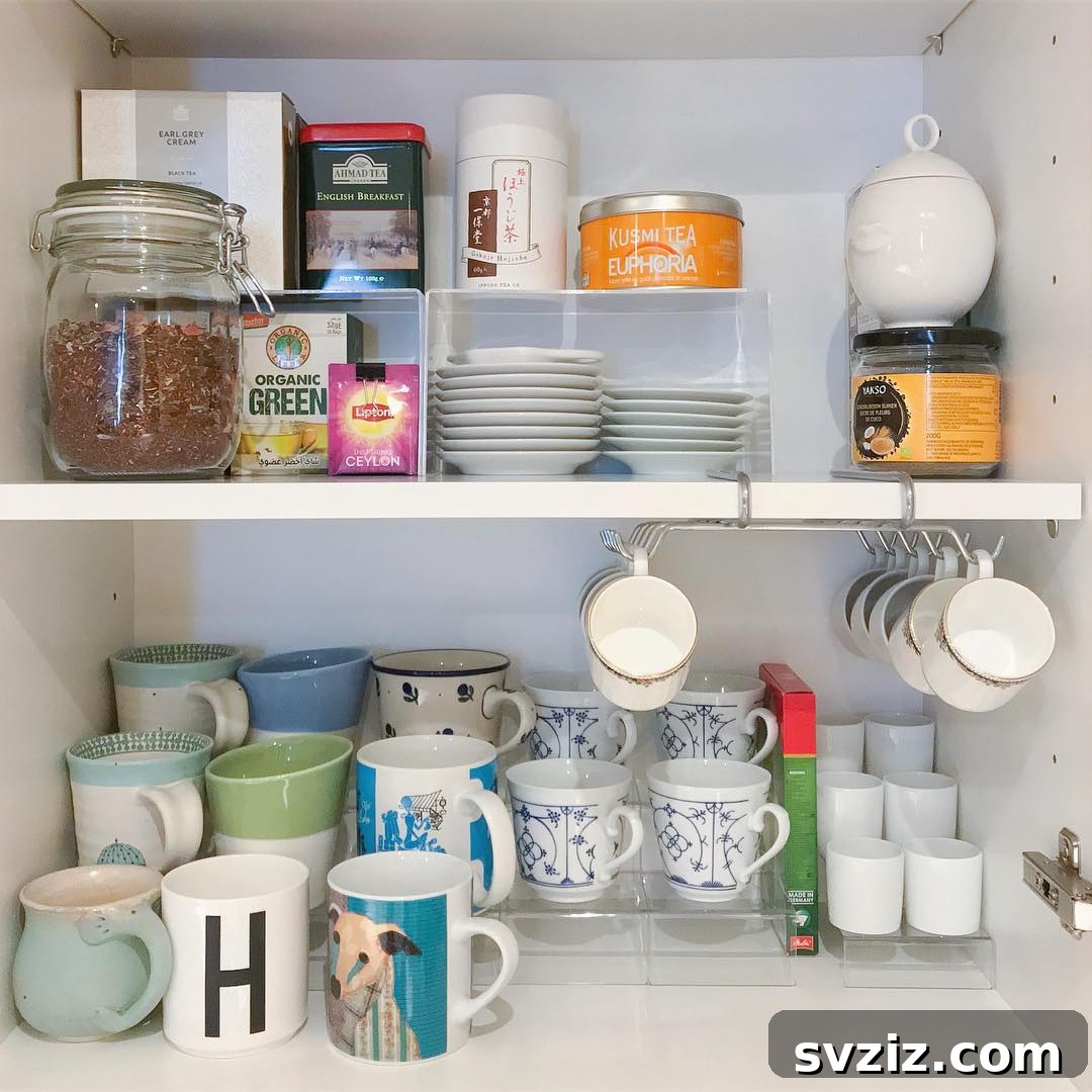 Maximize Your Kitchen Space 31 Genius Storage Hacks 23 Acrylic Steps for Tiered Cabinet Storage