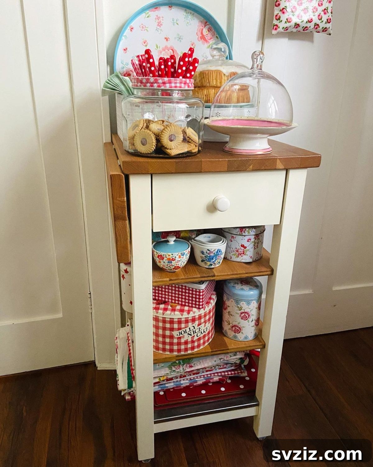 Maximize Your Kitchen Space 31 Genius Storage Hacks 24 Kitchen Trolley for Mobile Storage