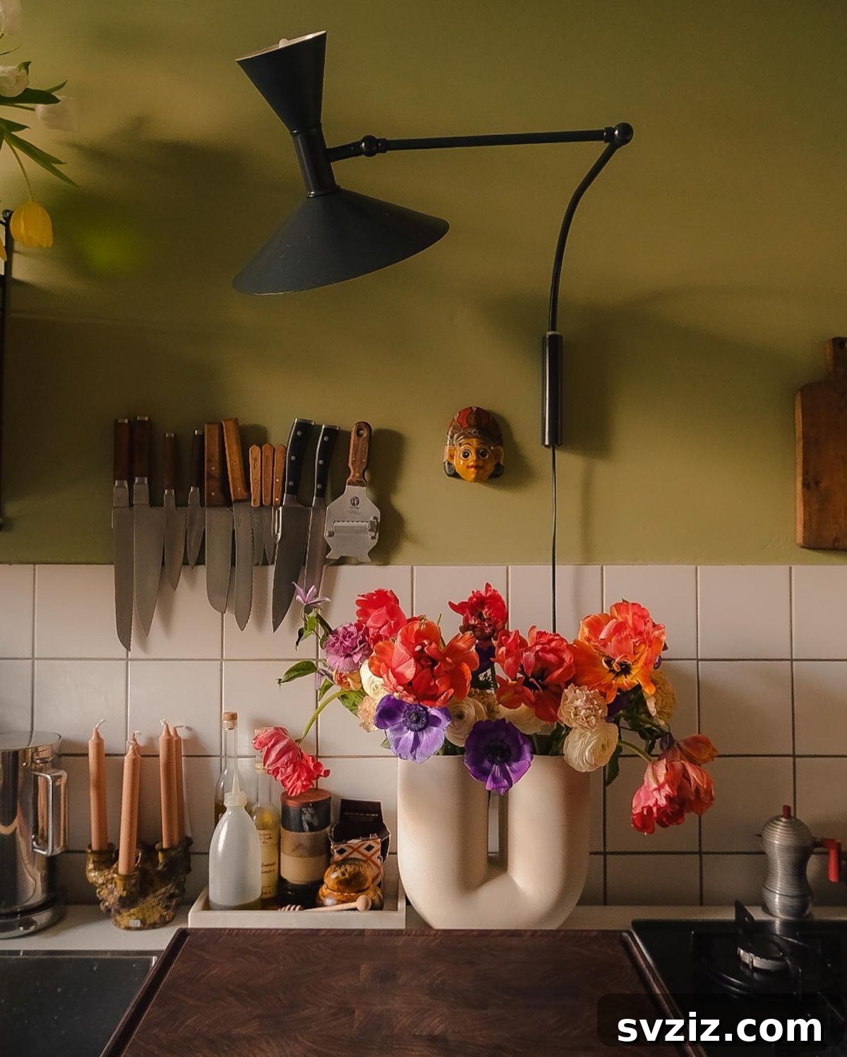 Maximize Your Kitchen Space 31 Genius Storage Hacks 5 Magnetic Knife Holder for Wall Storage