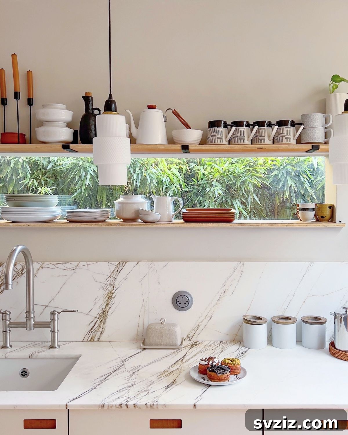Maximize Your Kitchen Space 31 Genius Storage Hacks 8 Floating Shelves for Minimalist Kitchen Storage