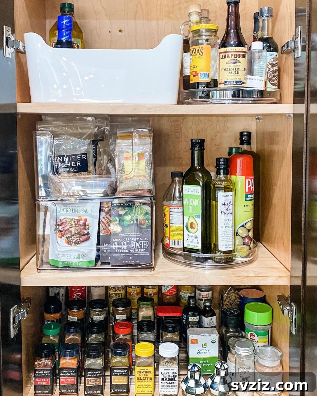 Reclaim Your Kitchen: 31 Smart Cabinet Storage Secrets 14 stacking bins