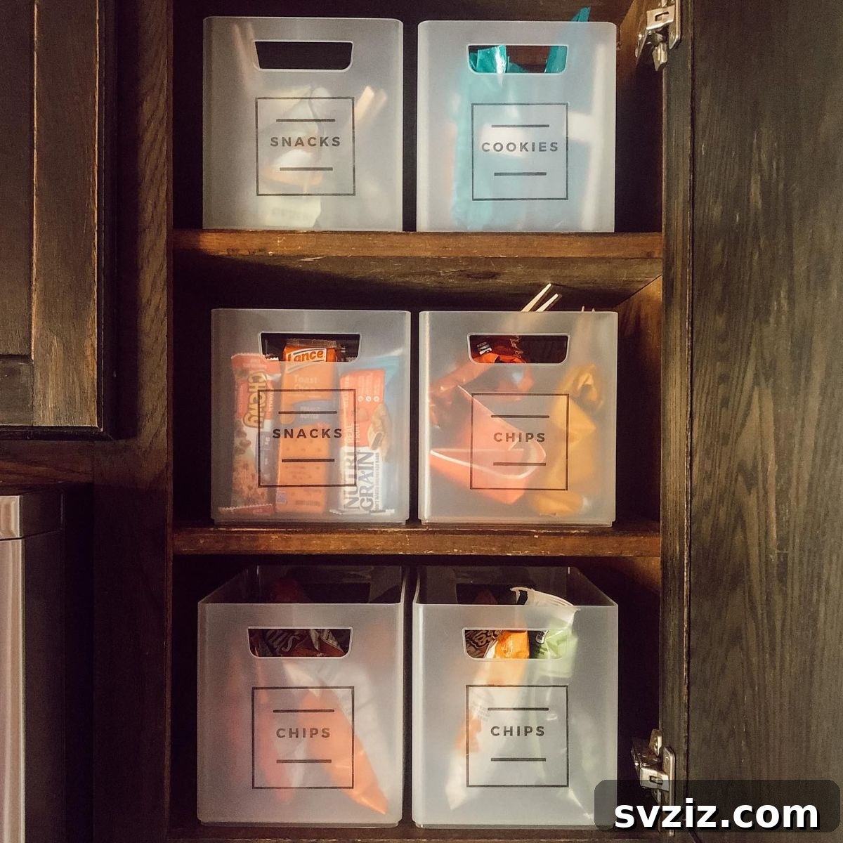 Reclaim Your Kitchen: 31 Smart Cabinet Storage Secrets 22 clear containers