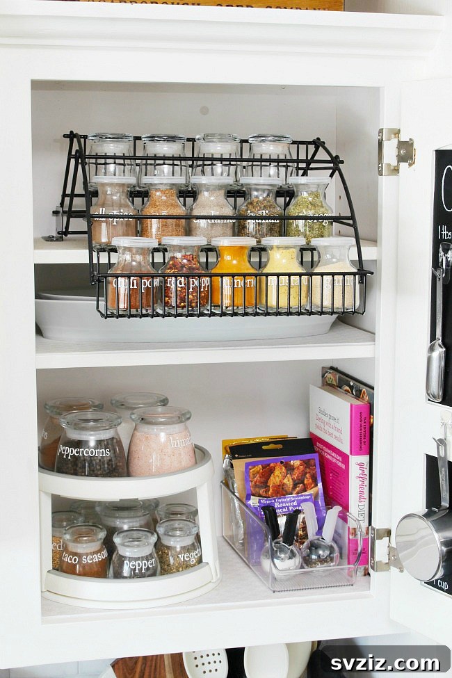 Reclaim Your Kitchen: 31 Smart Cabinet Storage Secrets 30 drop down storage rack