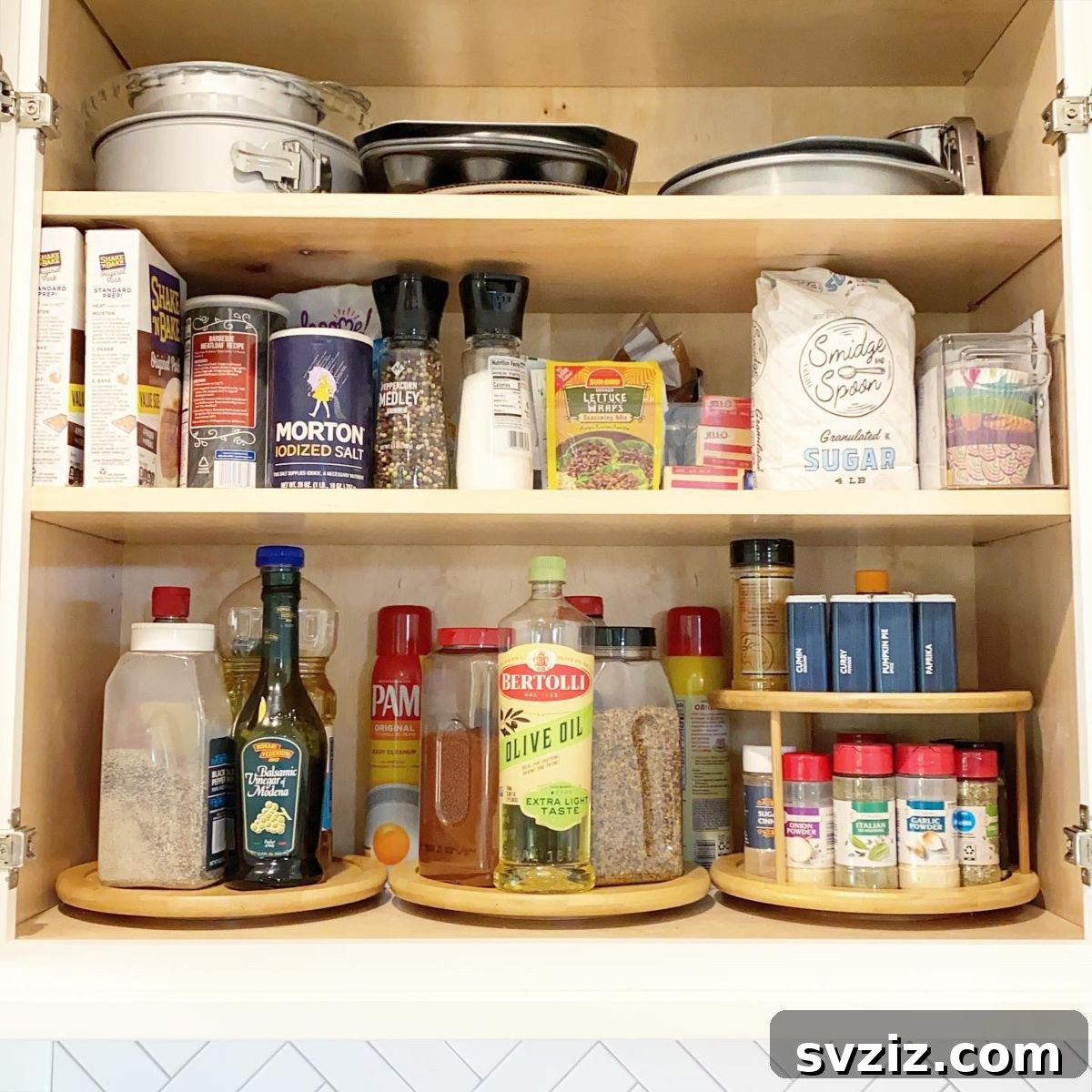 Reclaim Your Kitchen: 31 Smart Cabinet Storage Secrets 4 lazy susans