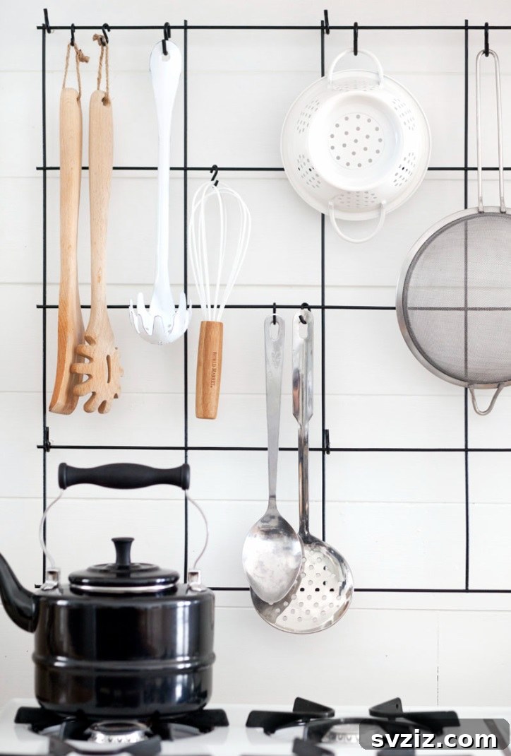 Reclaim Your Kitchen: 31 Smart Cabinet Storage Secrets 32 DIY Utensil rack