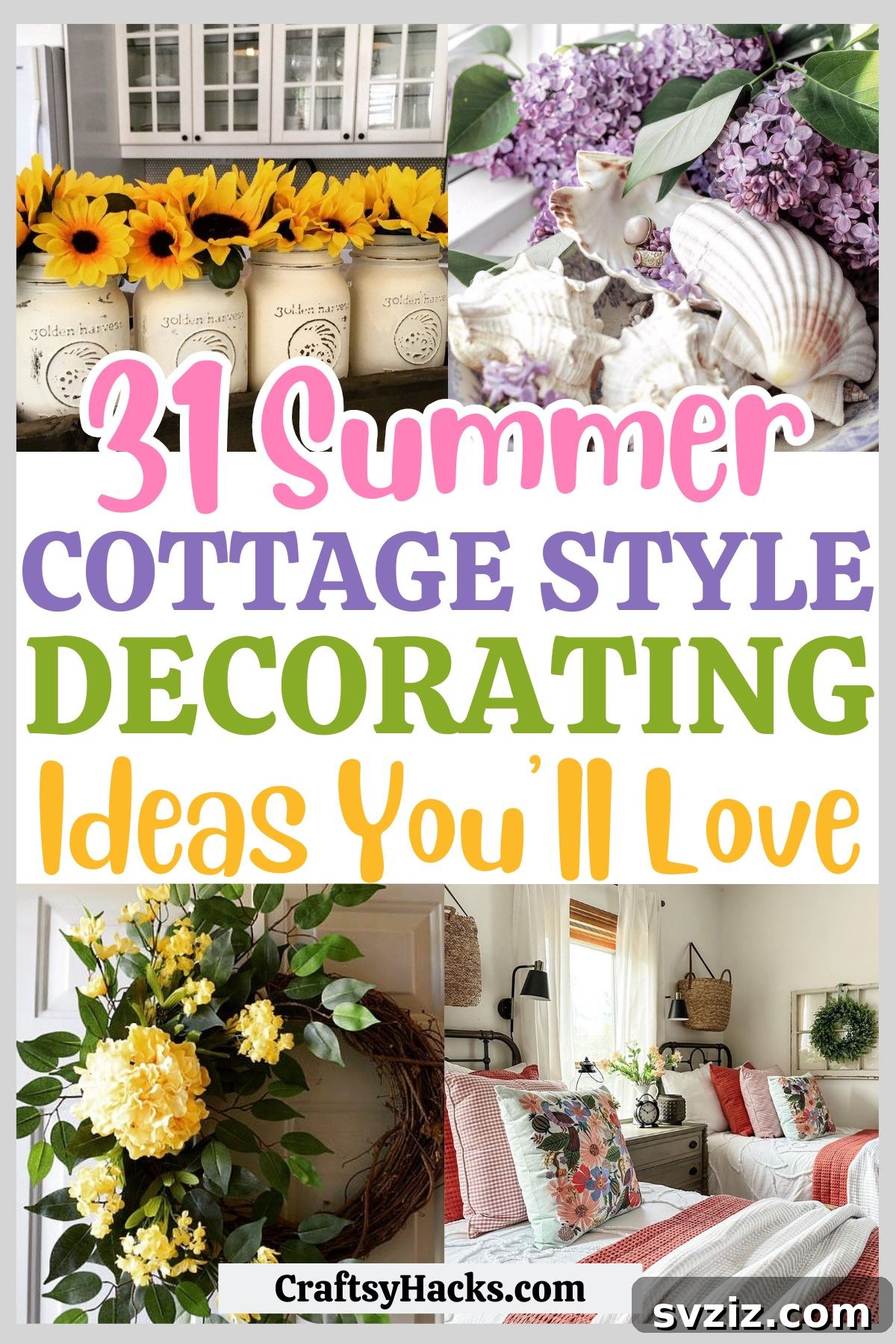 Summer Cottage Style Decor Ideas