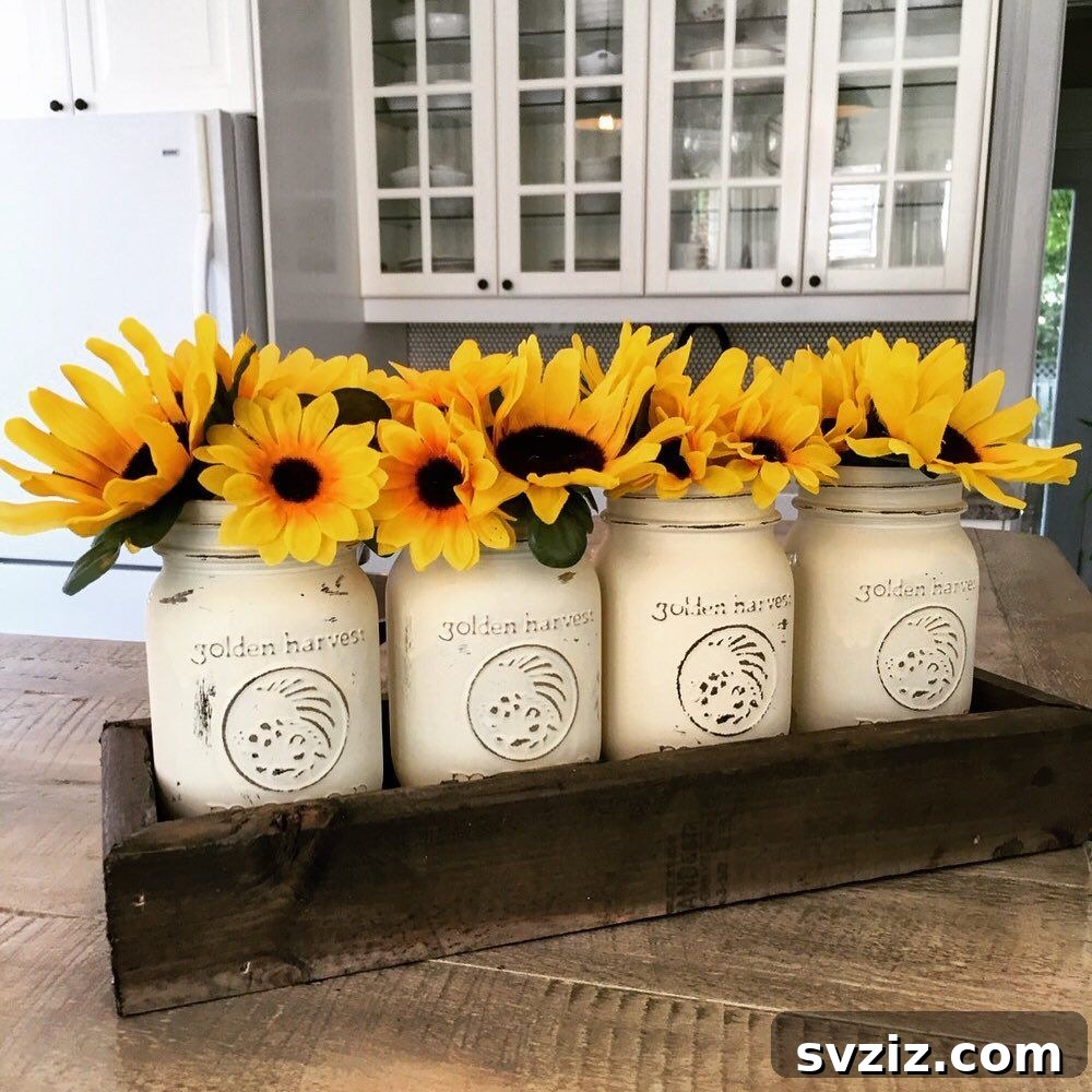 Cheerful sunflower table runner for summer decor