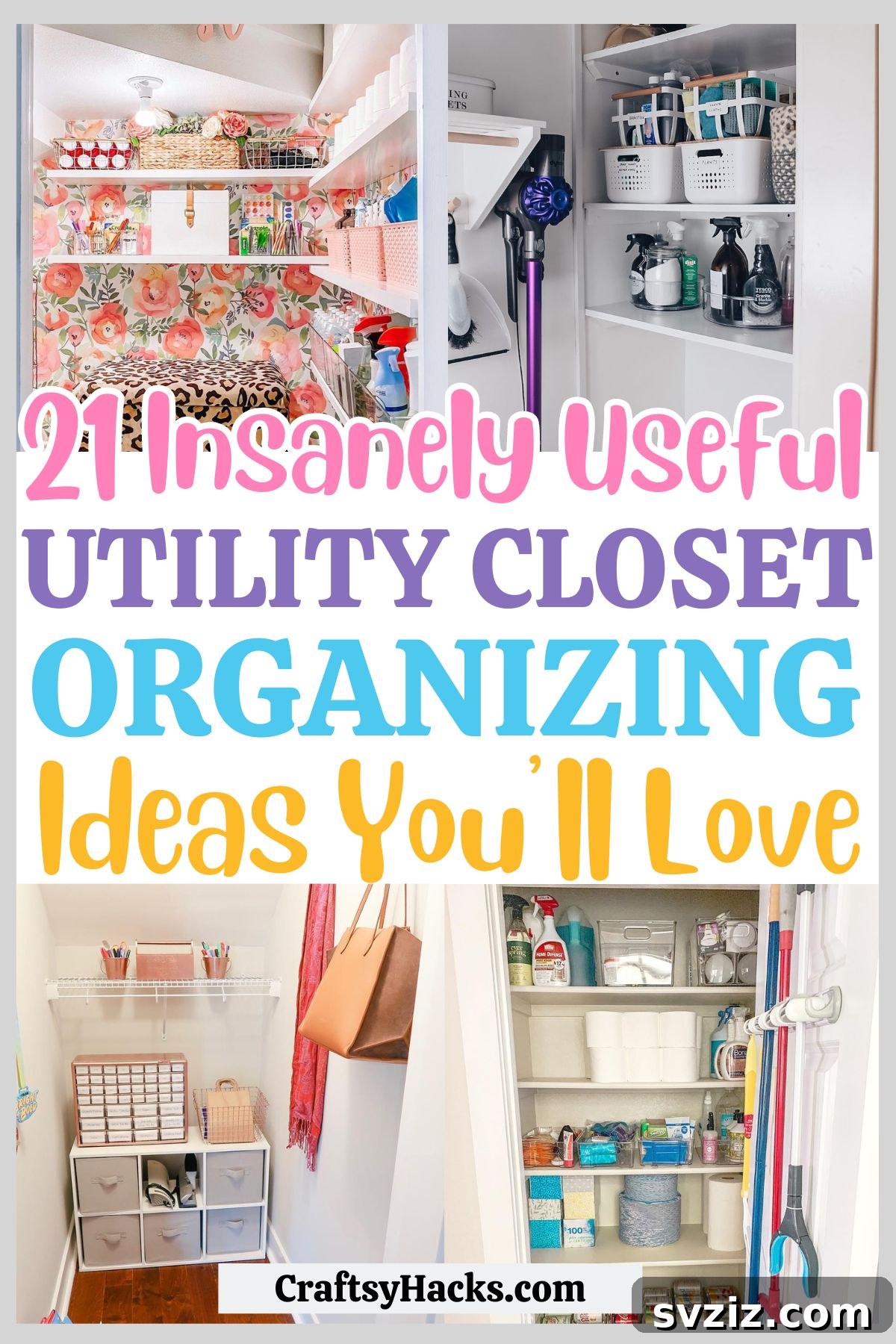 21 Ingenious Utility Closet Storage Hacks 2 Utility Closet Organizing Ideas: Transform Your Space