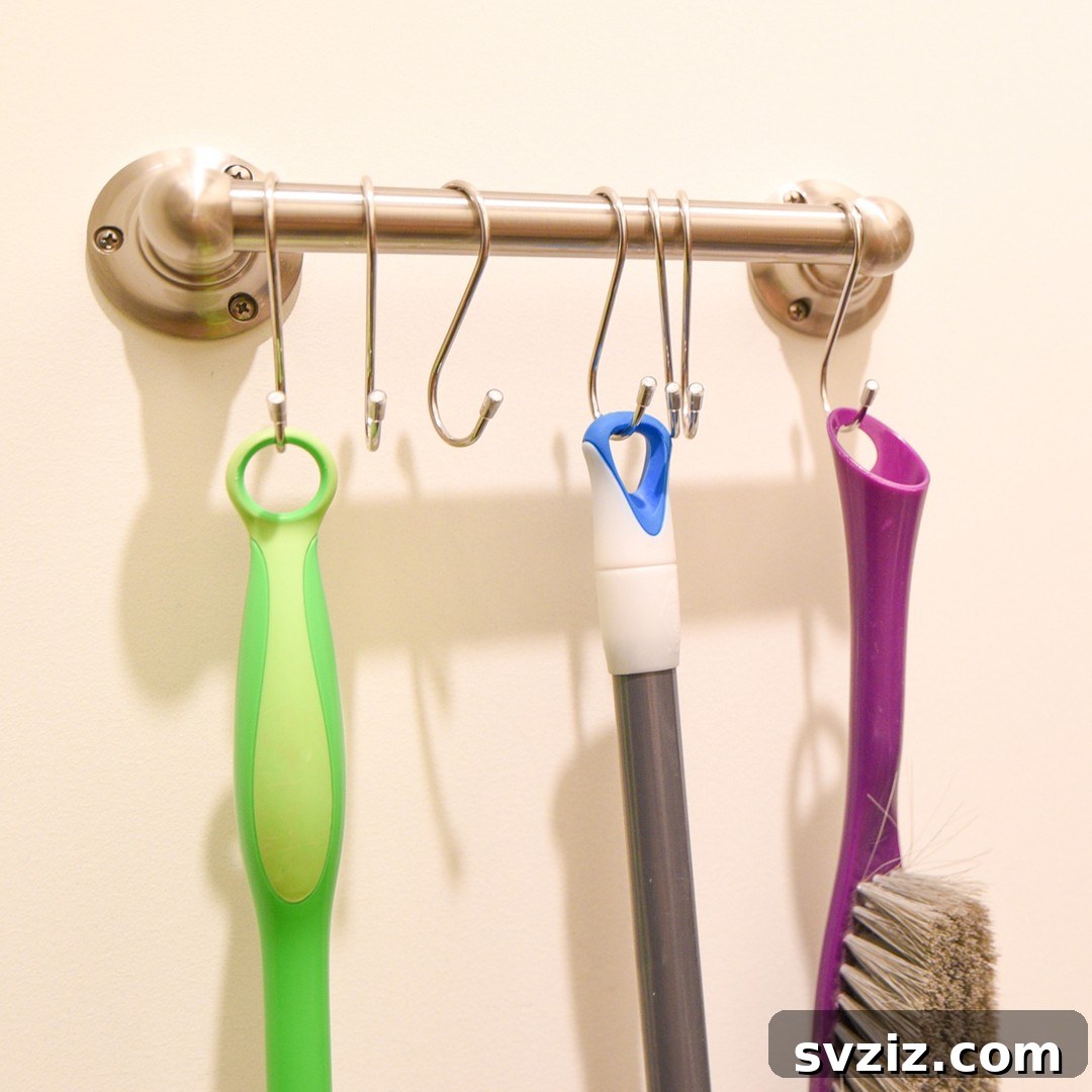 21 Ingenious Utility Closet Storage Hacks 20 Utility Closet S Hooks