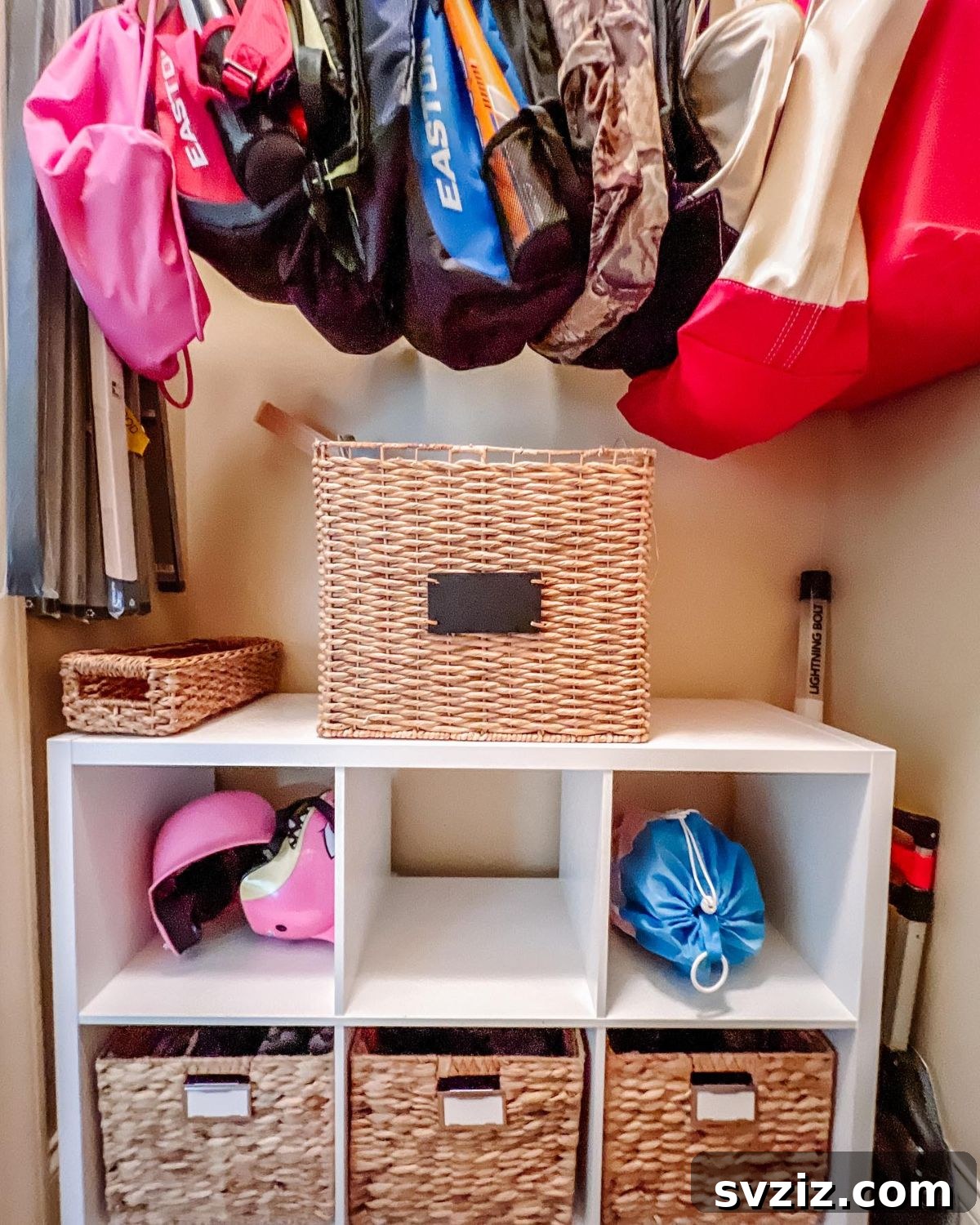 21 Ingenious Utility Closet Storage Hacks 22 Utility Closet Tension Rod