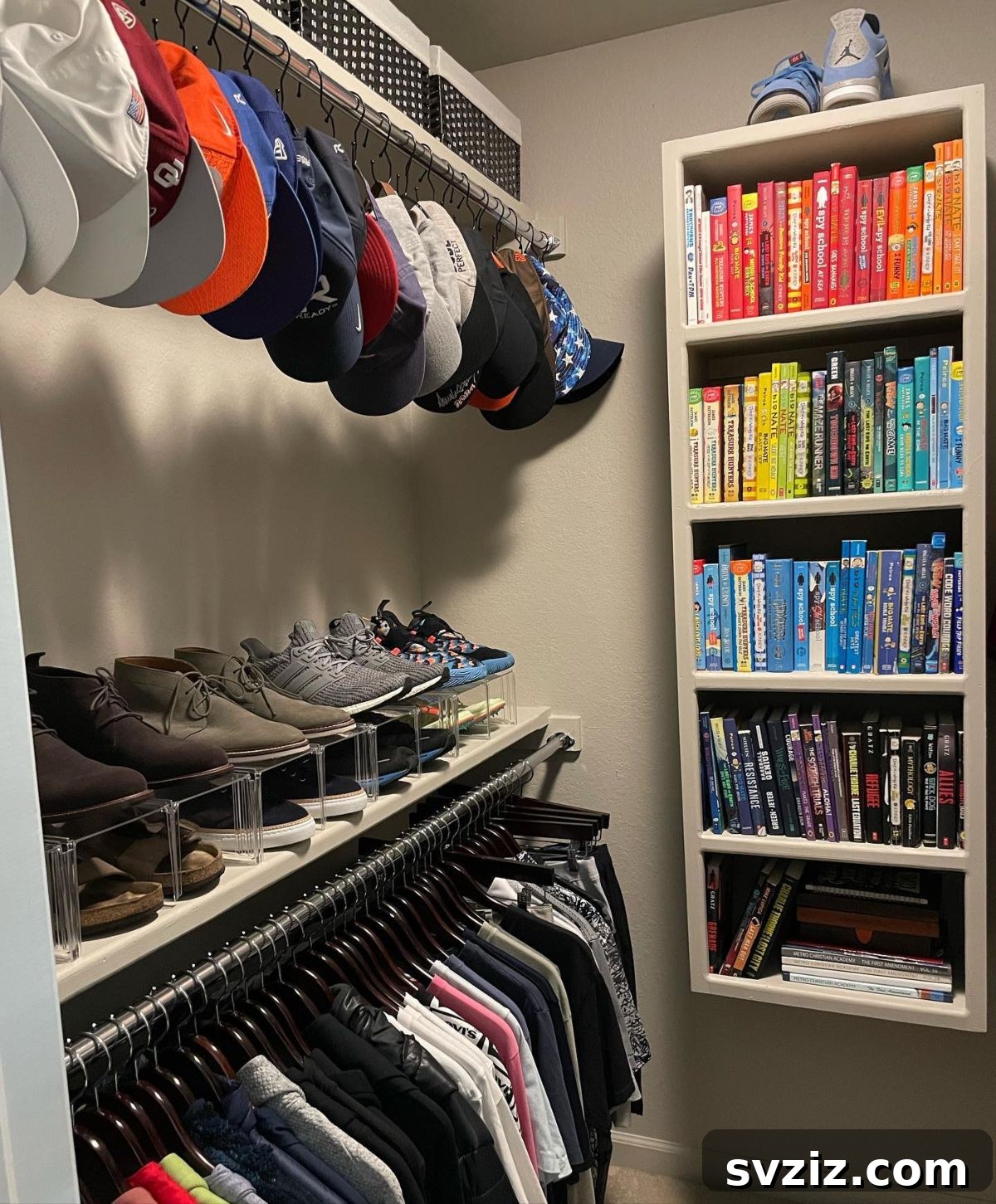 23 Ingenious Closet Organization Solutions 13 hat hangers