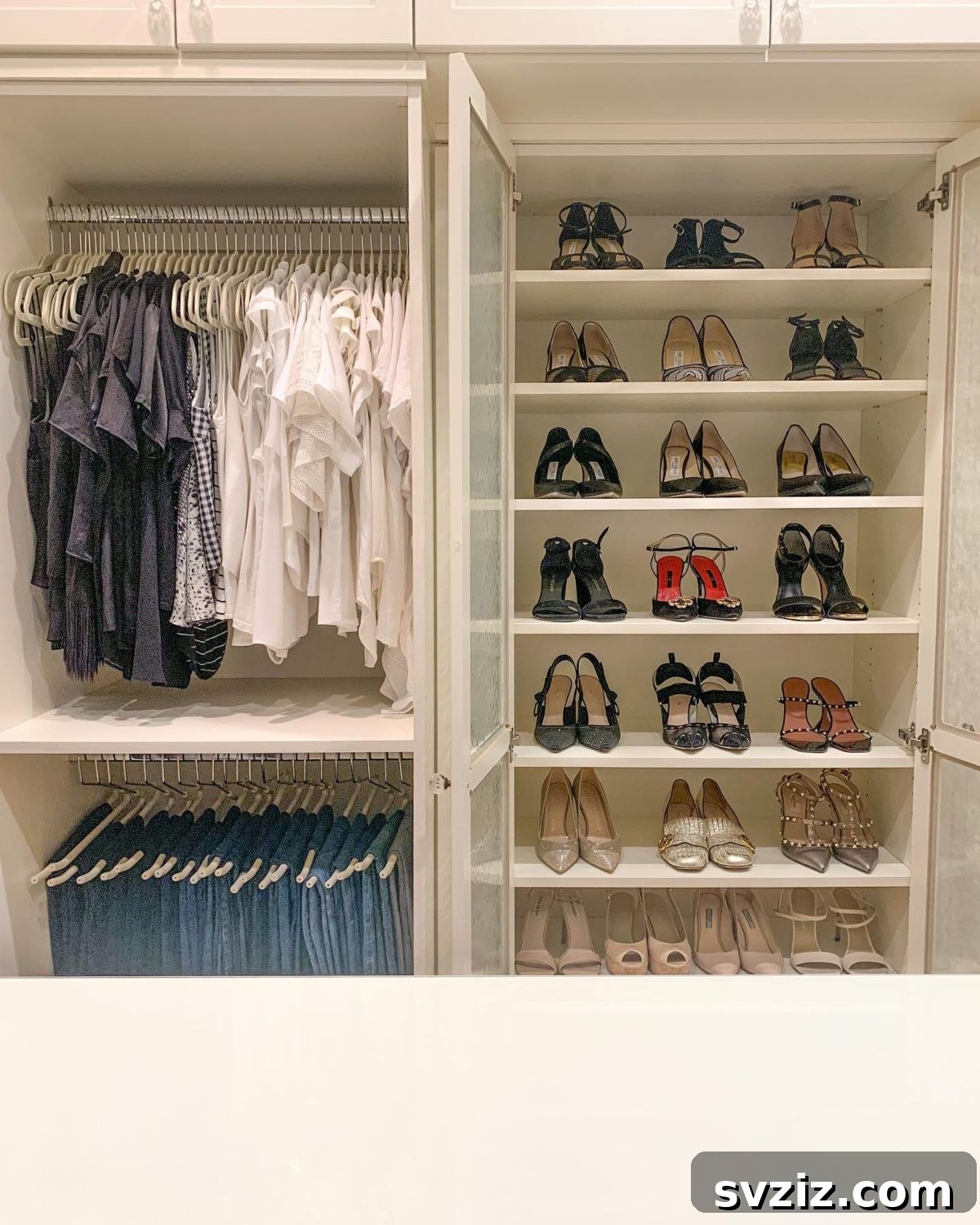 23 Ingenious Closet Organization Solutions 21 shoe shelves